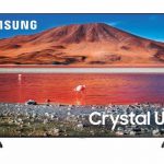 تليفزيون سمارت ال اي دي 55 بوصة 4K الترا اتش دي مع ريسيفر مدمج من سامسونج UA55TU7000UXEG - رمادي تيتان‎