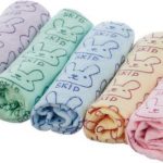 طقم فوط مطبخ مايكرو فايبر من جوانجتو، 5 قطع - متعدد الالوان